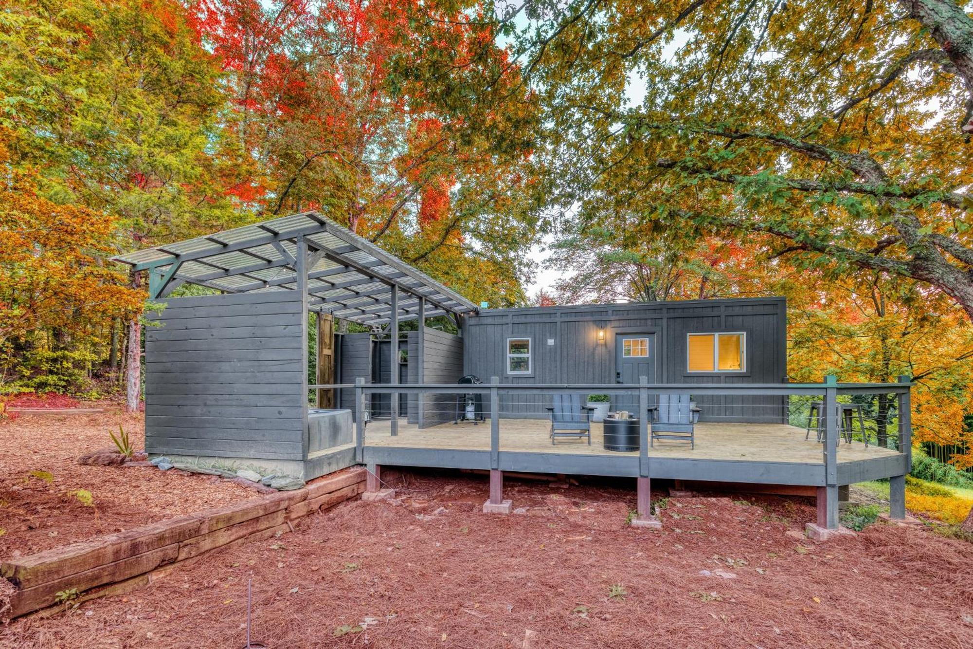 Couples Retreat: King Bed:Hot Tub:Firepit & More Blue Ridge Esterno foto